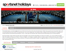 Tablet Screenshot of blog.sportsnetholidays.com